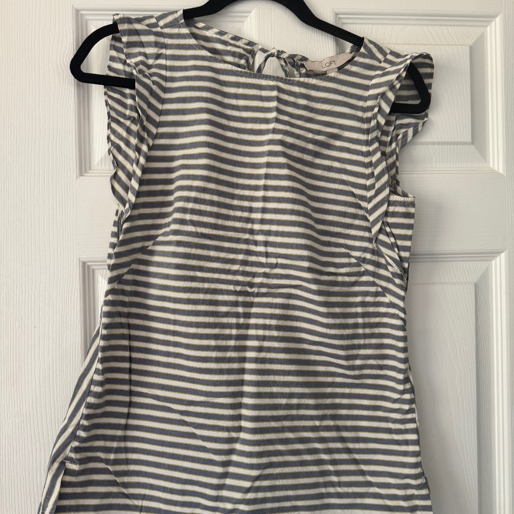 Striped LOFT blouse